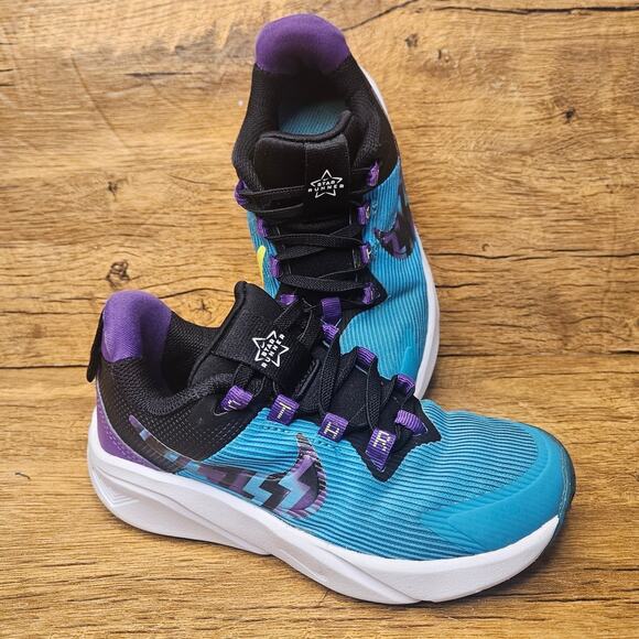 Nike Star Runner Blue Purple running Sneakers size 12 - Picture 4 of 9